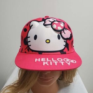 Hello Kitty Kids Pink Snapback Hat